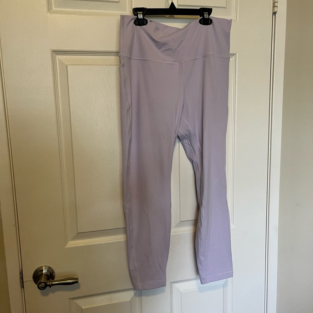 Lululemon light purple leggings